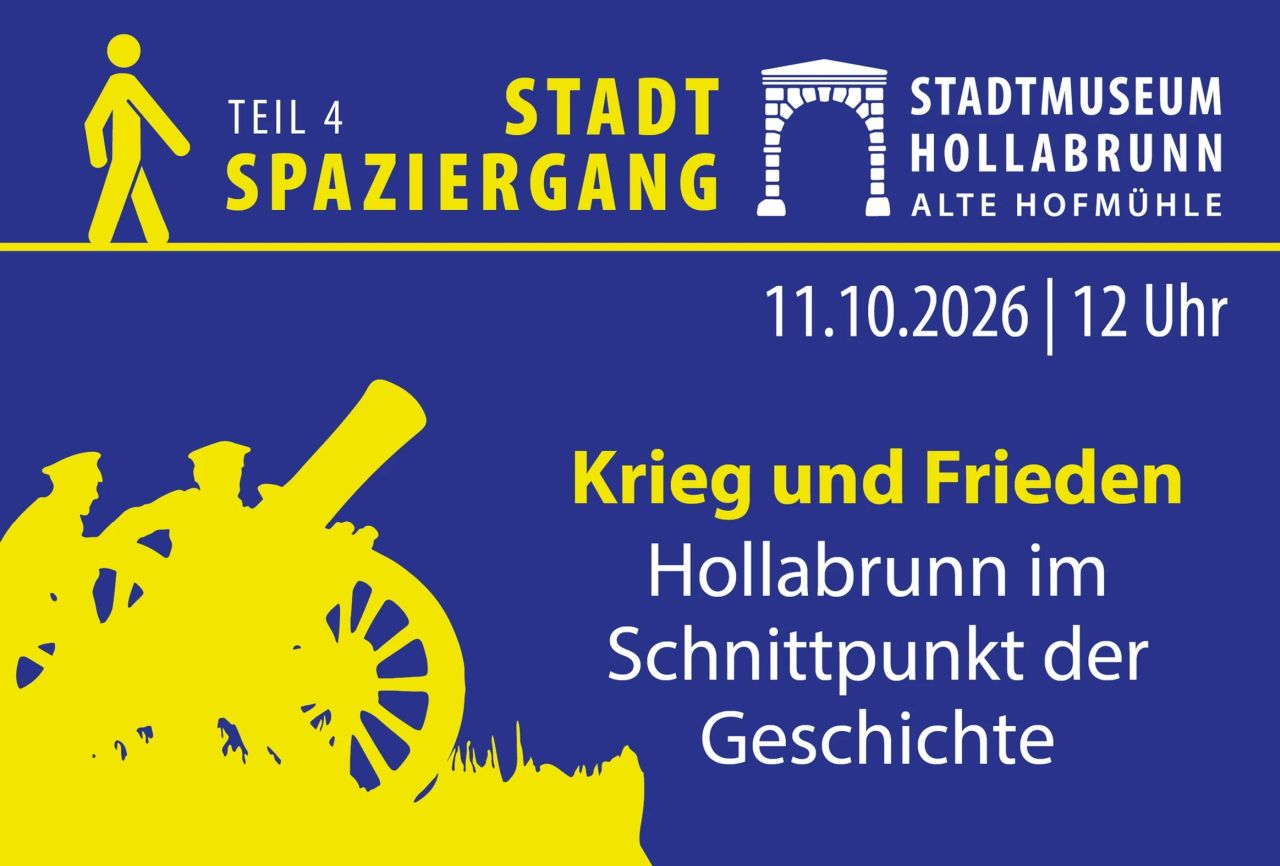 Plakat zum Stadtspaziergang